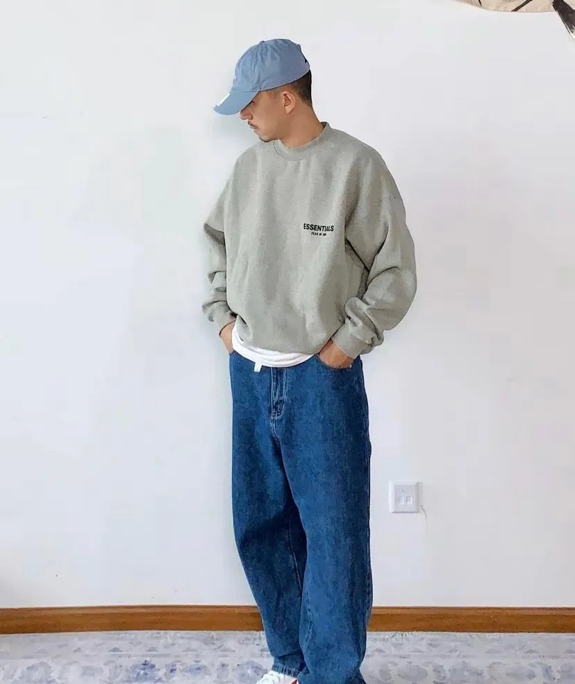 🎀Hot Sale 🎀108 【 Gray】 FEAR OF GOD ESSENTIALS FOG Same Style New Arrival LOGO ， Hot Sale Hot Sale， ！ FOG ， ！ Versatile ！ ESSENTIALS FEAR OF GOD savdni 3000W ， ， 。【 LOGO FEAR A ，A ， 】 ， ， ， 。 ： Black Size：XS-XL